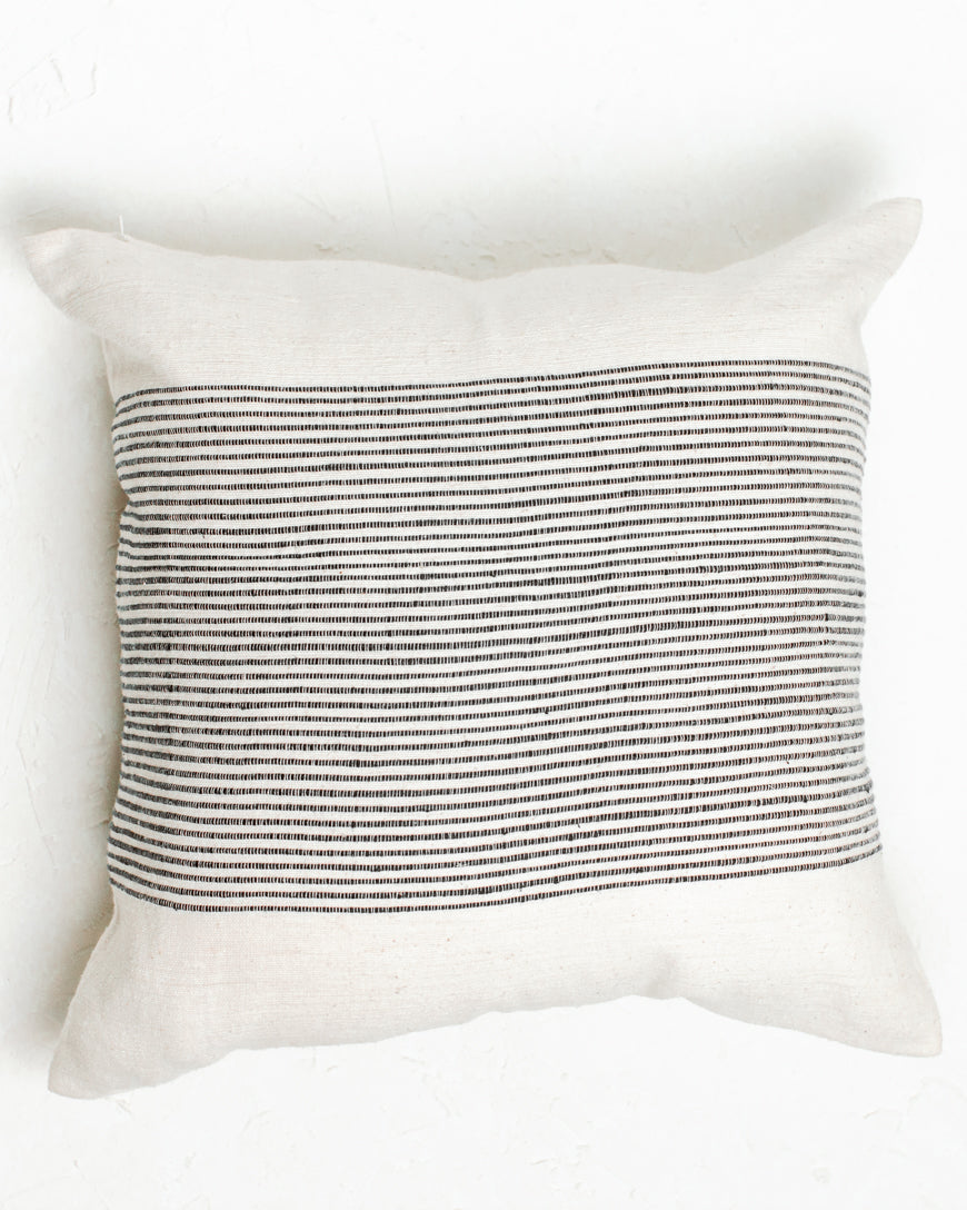 20" Riviera Throw Pillow Cover - Grey