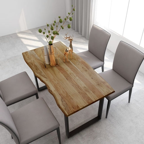 Solid Acacia Wood Dining Table