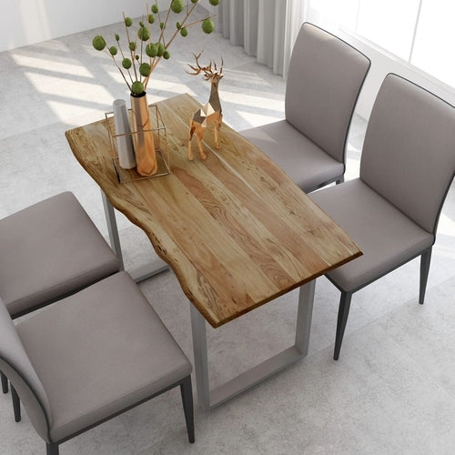 Solid Acacia Wood Dining Table