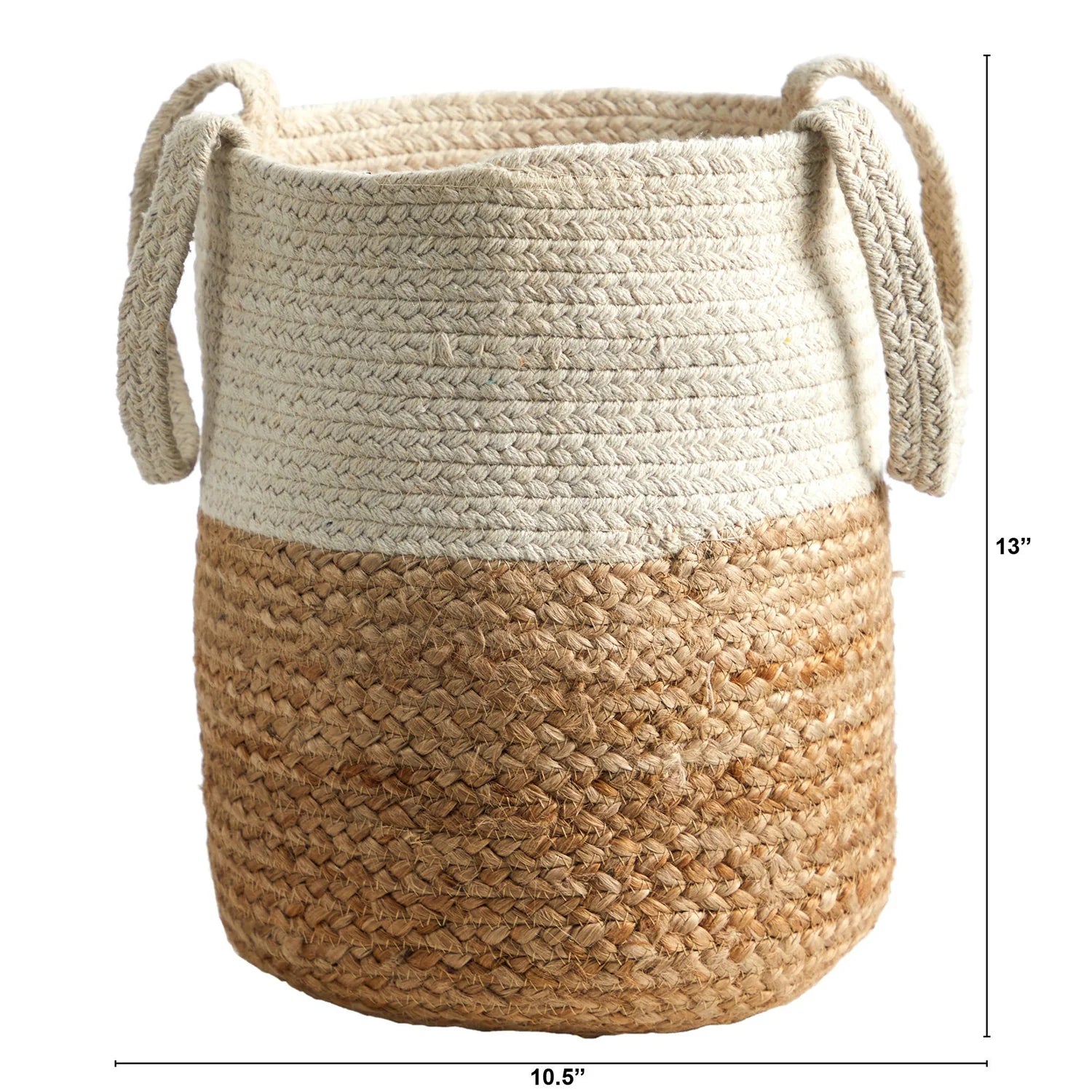 Handmade Natural Jute and Cotton Planter