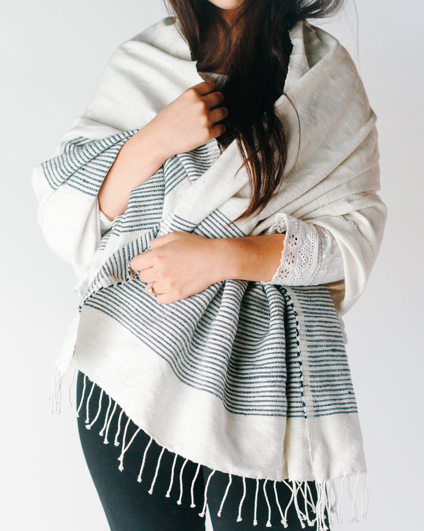 Riviera Handwoven Cotton Throw