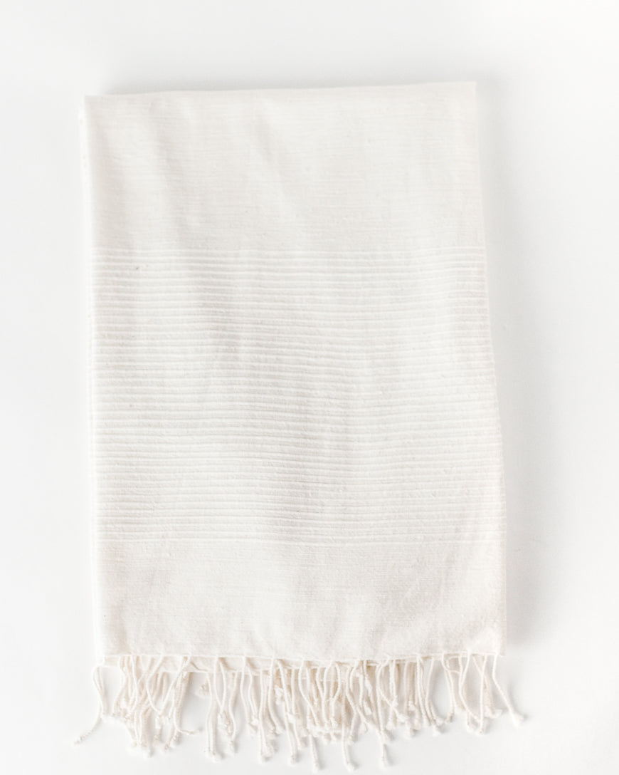 Riviera Handwoven Cotton Throw