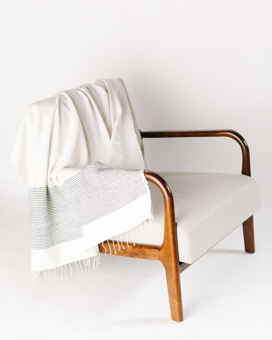 Riviera Handwoven Cotton Throw