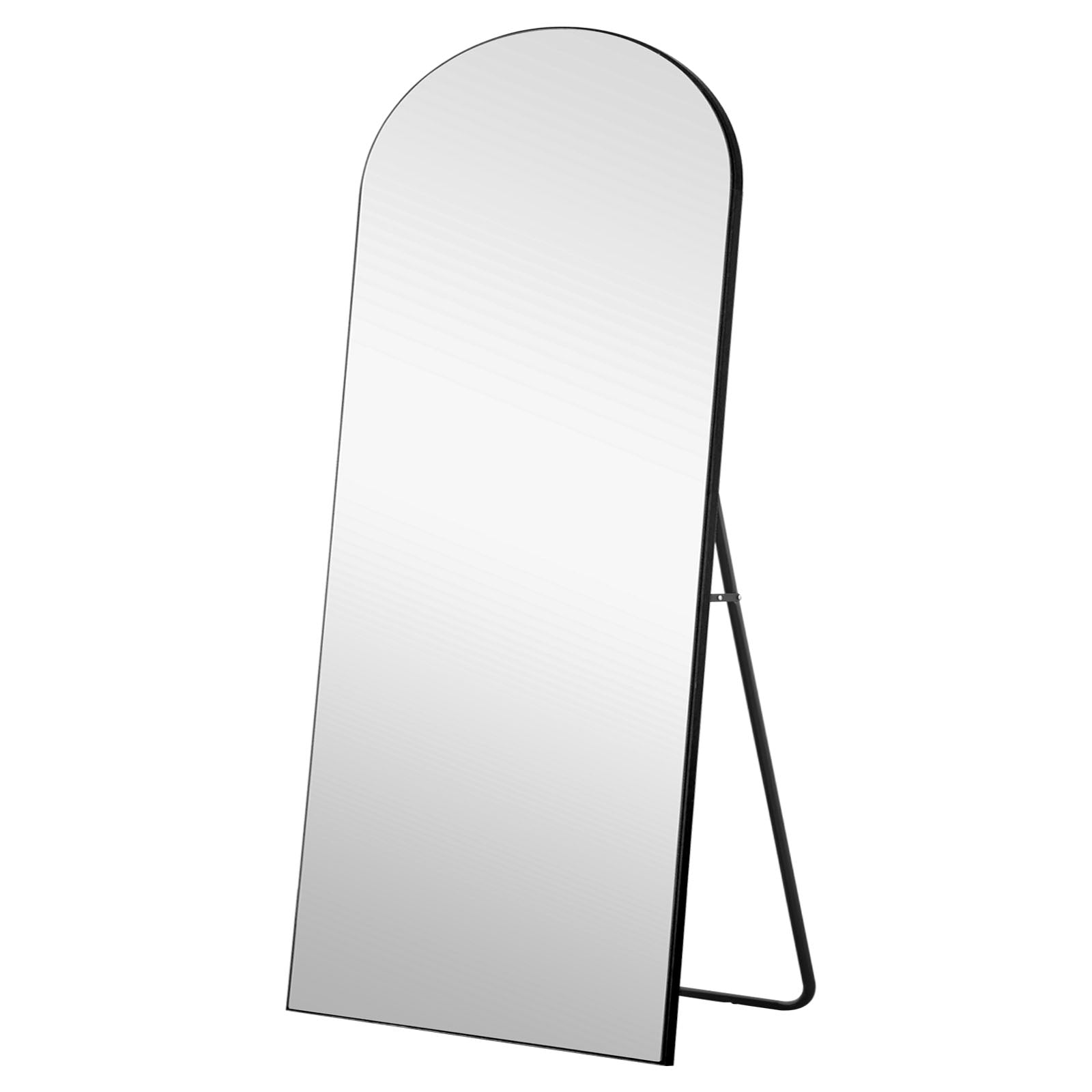 Black Arched Mirror