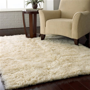 Hand Woven Wool Flokati Area Rug